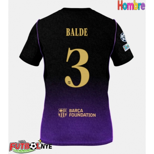 Camiseta Barcelona Alejandro Balde #3 Visitante Equipación 2026-27 manga corta